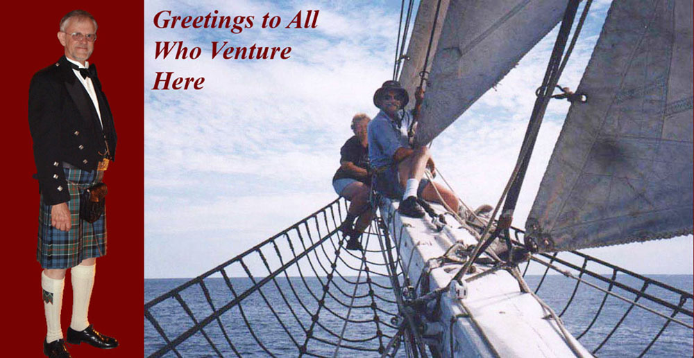 Pictures: At the Prom, On Gazela's bowsprit